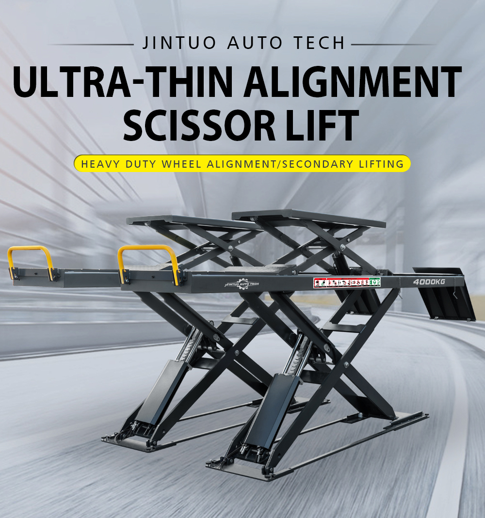 Ножничный подъемник Jintuo Auto Tech Ultra-thin Alignment