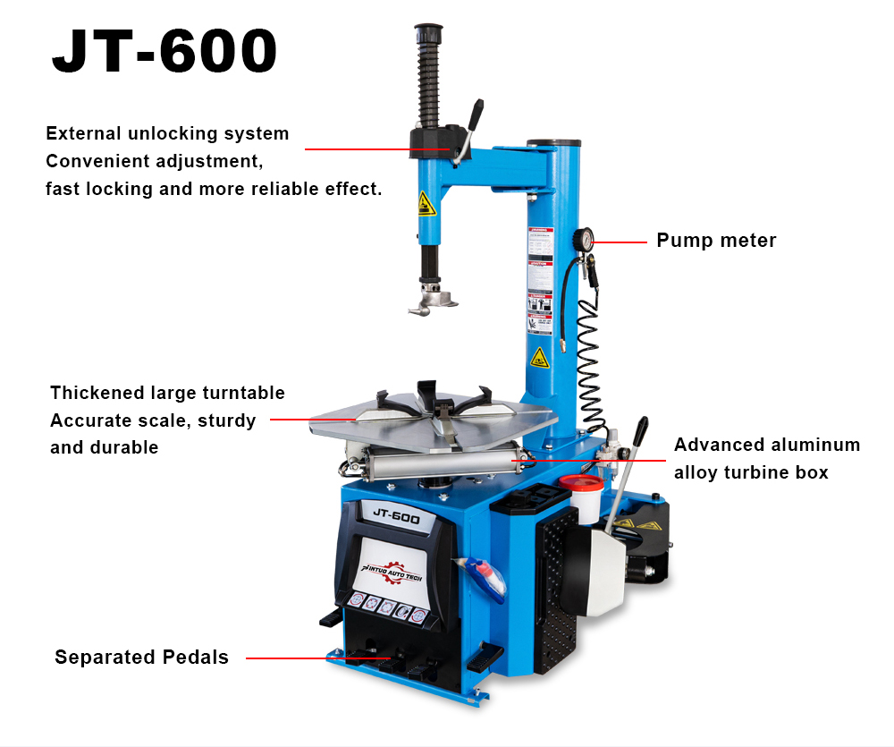описание шиномонтажного станка JT-600