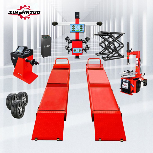 Xinjintuo Auto Tech Service Service Service Equipment на одной станции