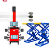 Xinjintuo Гидравлический ножничный подъемник для автомобилей, машина для обслуживания транспортных средств, 3d оборудование для выравнивания четырех колес