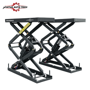 Jintuo Auto Hydraulic 3500kg Подъемник ножничного типа для наземного автомобиля